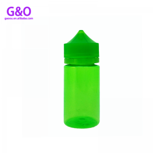 e vape láhev 60ml vape láhev 100ml 120ml zelená barva nová baculatá gorila jednorožec plastová eliquid kapátko lahve e džusové láhve
