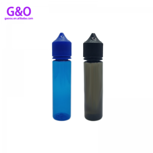 60ml láhev eliquid jednorožec eliquid láhev nová v3 černá modrá plastová pet baculatá gorila jednorožec vape kapátko láhve